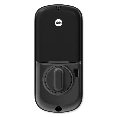 Yale Zigbee Assure SL Key Free Touchscreen Deadbolt, Black Suede